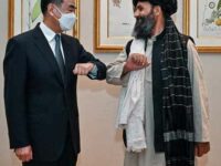 Chinese State Councilor and Foreign Minister Wang Yi met Acting Taliban Dy Prime Minister Mullah Baradar, Doha, Oct. 255, 2021