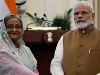 Prime Minister Modi and Bangladesh counterpart Sheikh Hasina