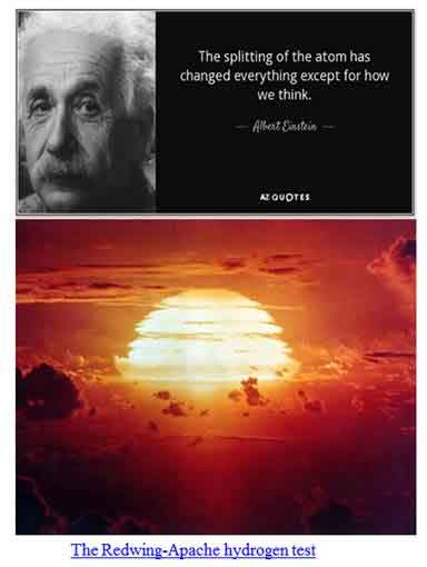 nuclear war einstein