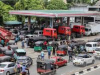 Endless wait for petrol turns life upside down for Sri Lankans