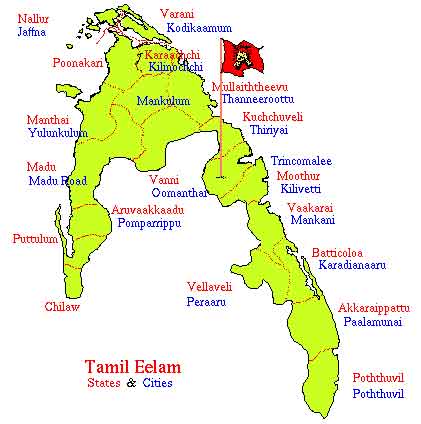Tamil Eelam Sri Lanka
