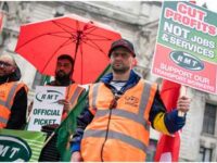 UK Rail Services Crippled As Striking Workers Walk Out For Second Day 