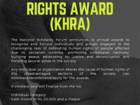Announcement seeking Nominations for Kandhamal Human Rights (KHR) Awards