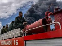 Cuban firefighters Photo credit: AP