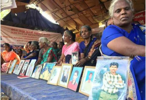 Sit-in protests by the families of the missing – 2000 days with no response from the Government