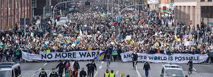 Ukraine Antiwar Demonstration