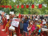 Protest against displacement of housing and livelihoods calls for halt to evictions