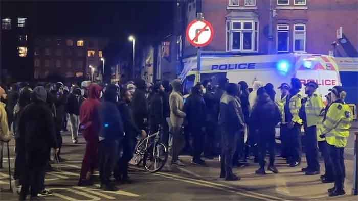 leicester violence 2