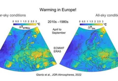 Europe’s Large Parts Are Warming Twice As Fast As The Planet On Average