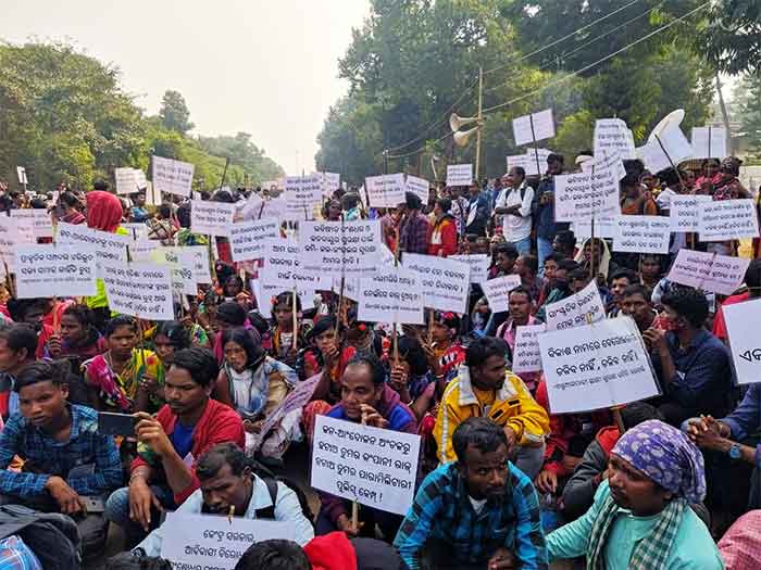 Odisha protest
