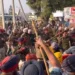 Dalit agricultural Workers lathi charged outside Punjab CM’s residence in Sangrur