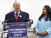 Martin Luther King III and his wife Arndrea Waters King
