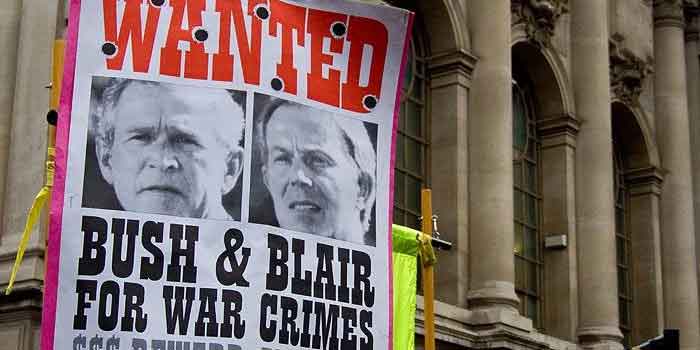 bush blair war criminals
