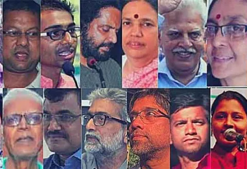 Release activists incarcerated in Bhima Koregaon Case