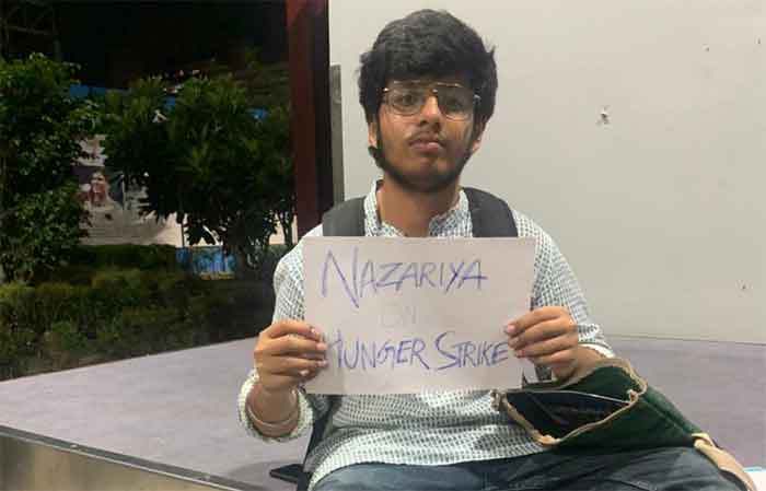 O P Jindal Global University Students Hunger Strike