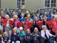 European Human Rights Court Hears Historic Climate Case Brought by Elderly Swiss Women (Photo: KlimaSeniorinnen/Twitter)