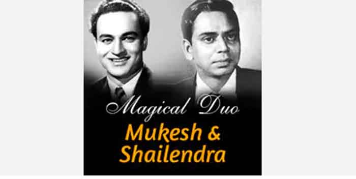 Mukesh and Shailendra