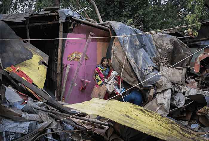 slum demolition