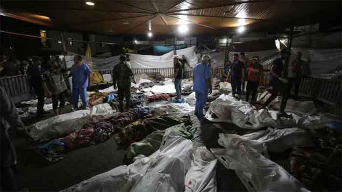 gaza hospital attack