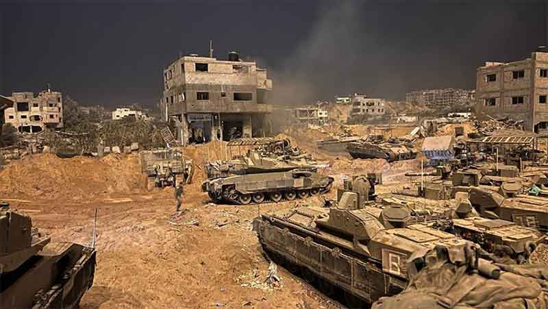 Israel Gaza Tank