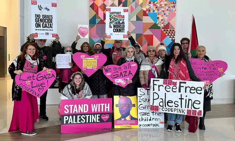 Code Pink Palestine Gaza