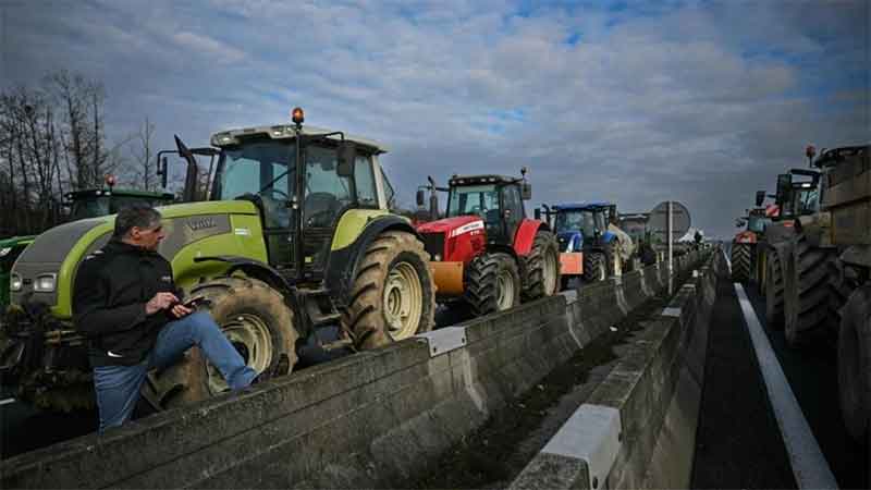 French Farmers Strike