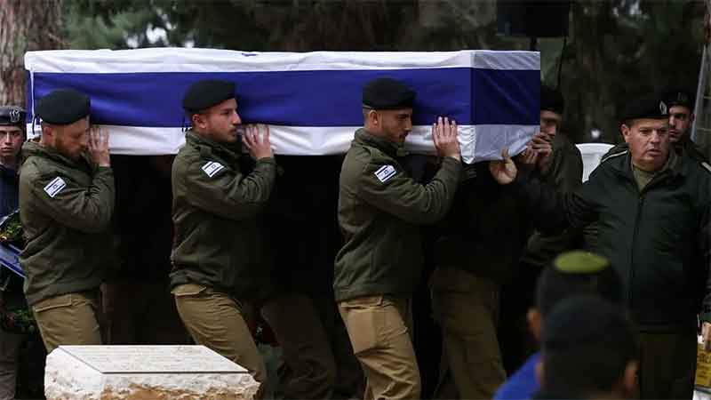 Israel Soldier Funeral