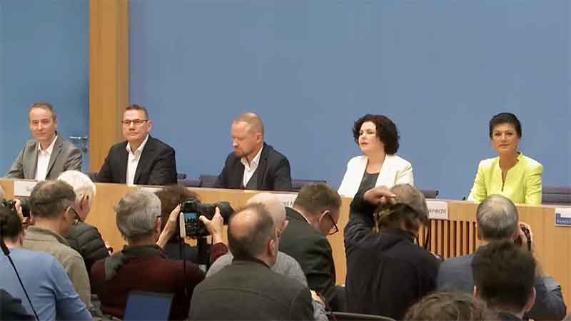 Sahra Wagenknecht Alliance for Reason and Justice