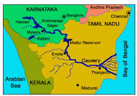Cauvery River basin