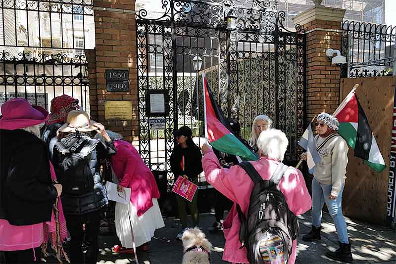 German Embassy Protest