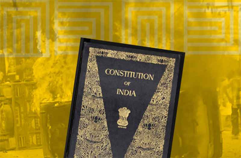essay on making of indian constitution