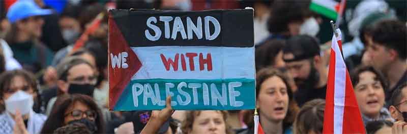 Student Protest Stand WIth Palestine