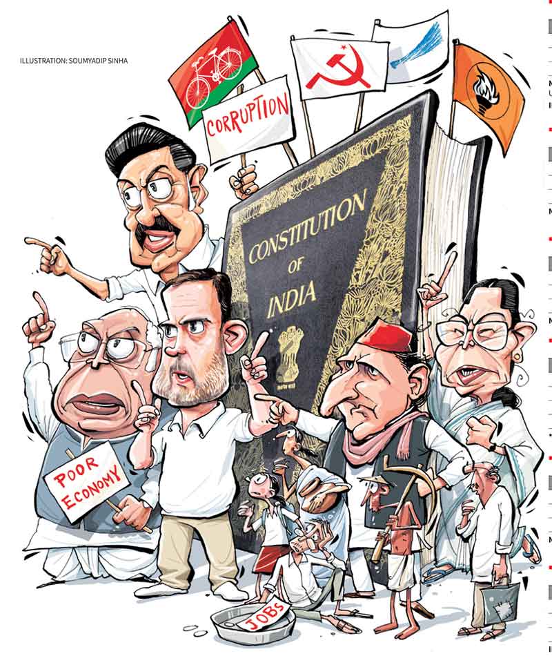 Corruption Opposition INDIA Allance Bloc