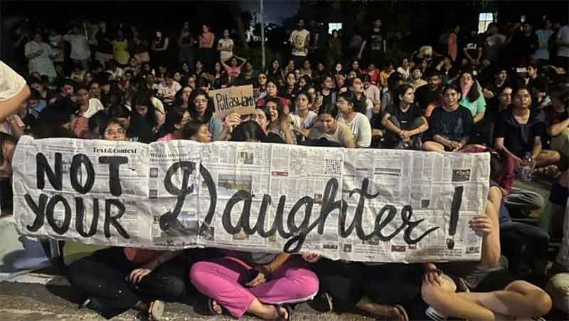 Rajiv Gandhi National Law University protest