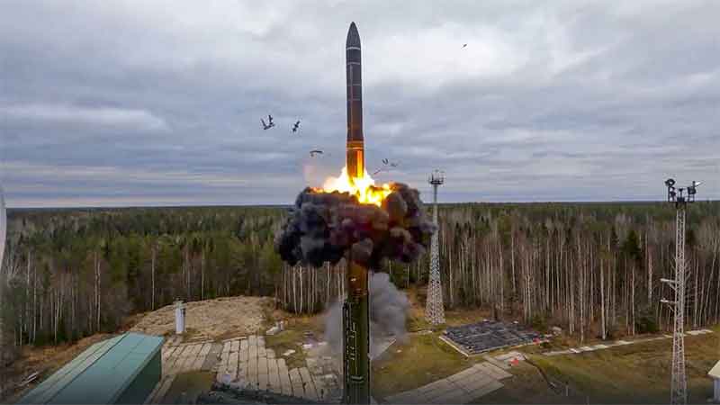 Yars intercontinental ballistic missile